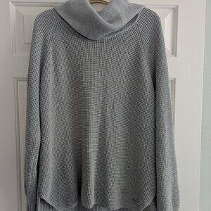 Michael Kors Light Gray Cowl Neck Sweater - XL